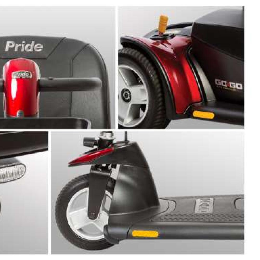 Go-Go Elite Traveller Plus 3-Wheel Features