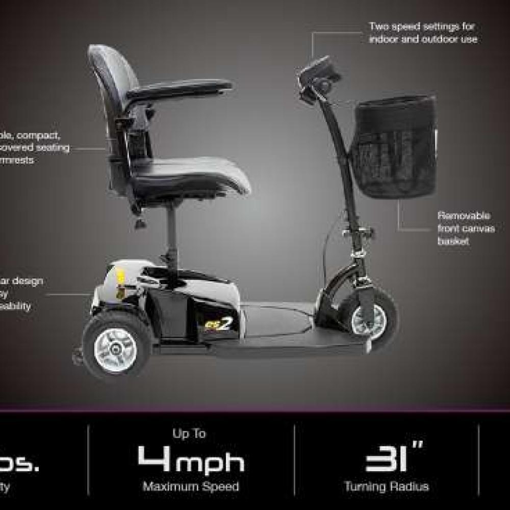 Go-Go ES2 3-Wheel Scooter Specs