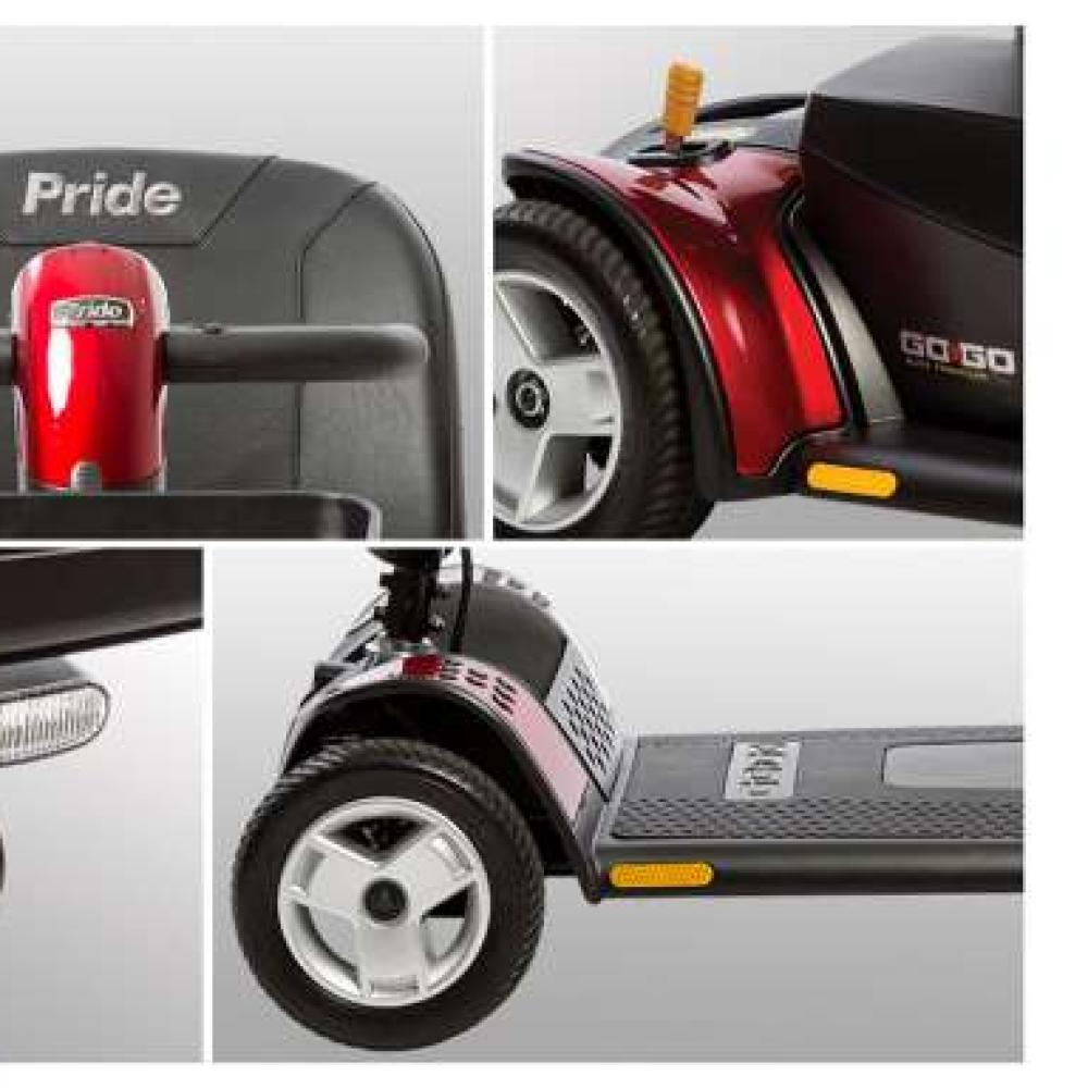 Go-Go Elite Traveller Plus 4-Wheel Scooter Features