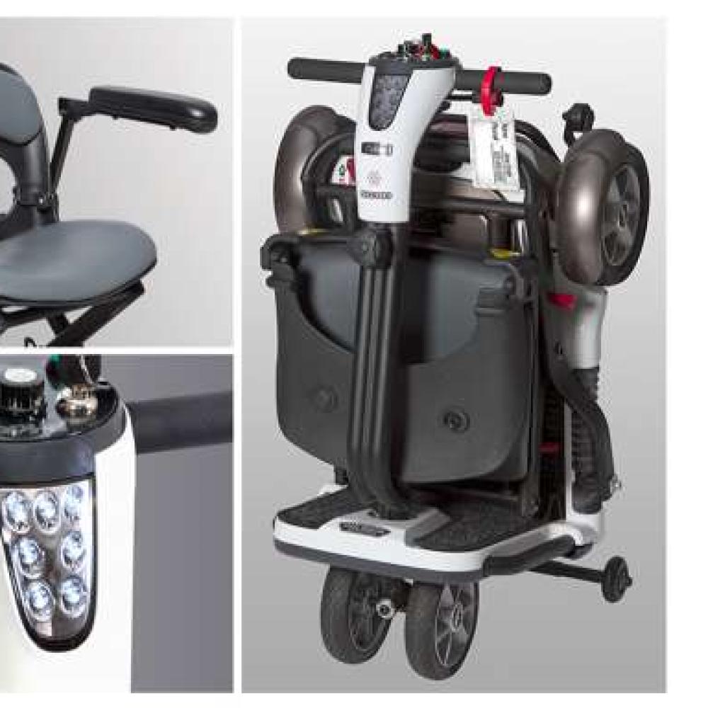 Go-Go Folding 4-Wheel Scooter Features
