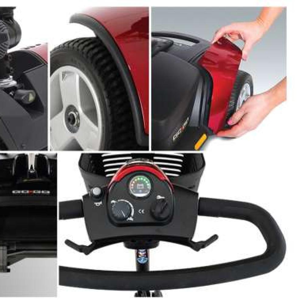 Go-Go Elite Traveller 4-Wheel Scooter Features