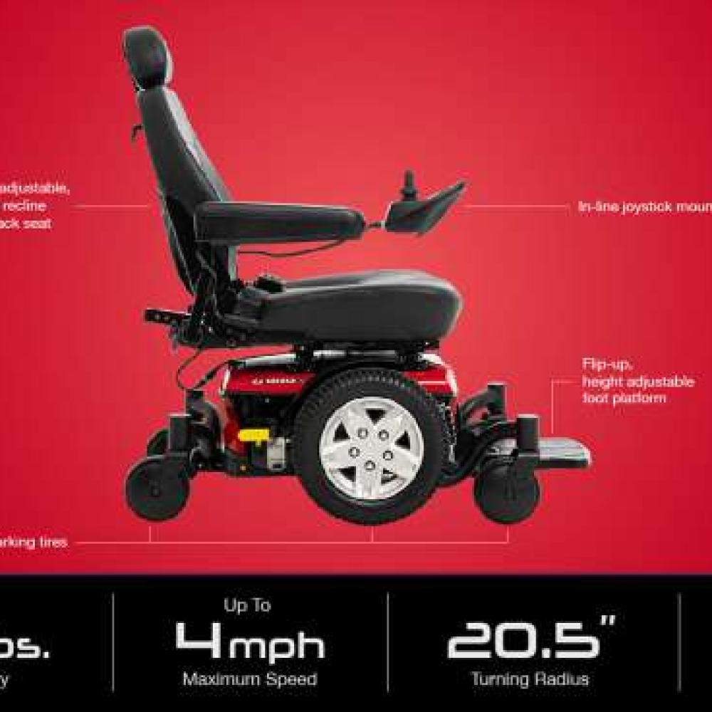 Jazzy 600 ES Specs