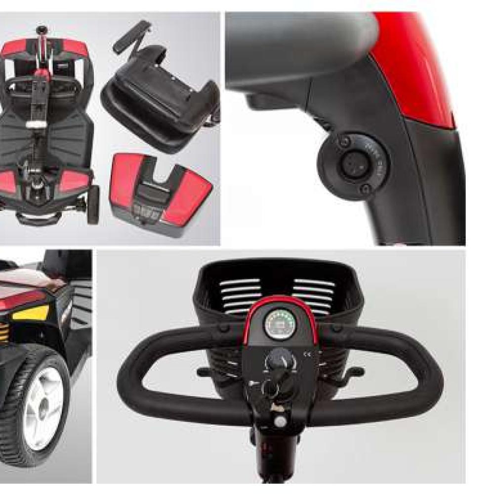 Go-Go LX with CTS Suspension 4-Wheel Scooter Features
