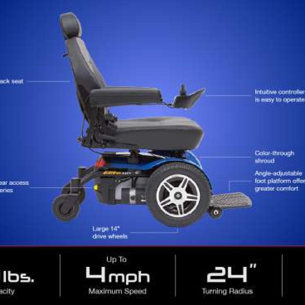 Jazzy Elite HD Specs