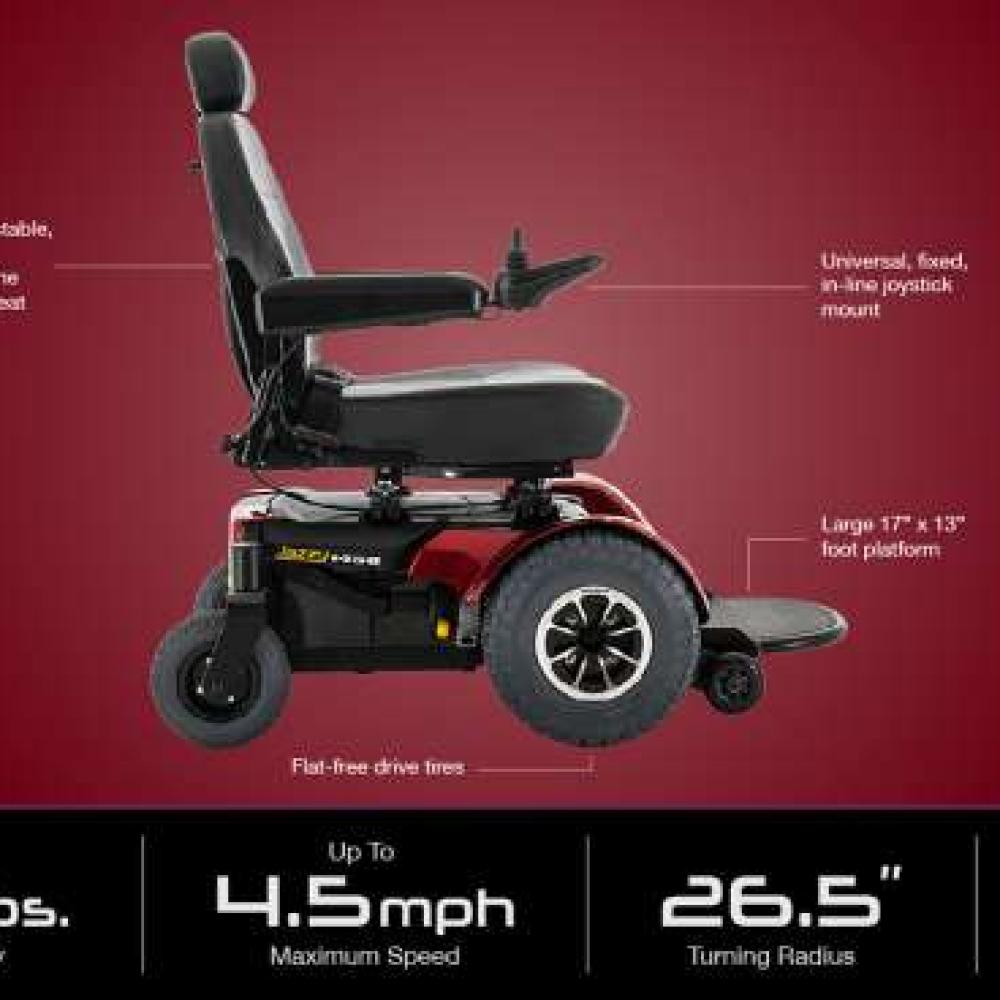 Jazzy 1450 Specs