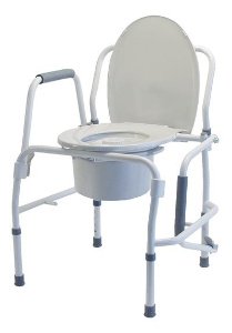Image for product Lumex® Silver Collection Commode Chair