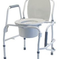 Image for product Lumex® Silver Collection Commode Chair thumbnail
