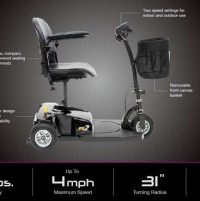 Go-Go ES2 3-Wheel Scooter Specs