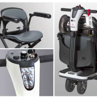 Go-Go Folding 4-Wheel Scooter Features