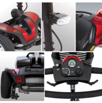 Go-Go Sport 4-Wheel Scooter Features