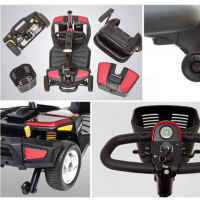 Go-Go LX with CTS Suspension 4-Wheel Scooter Features