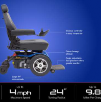 Jazzy Elite HD Specs