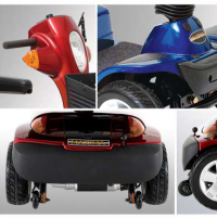 Maxima 4-Wheel Scooter Features